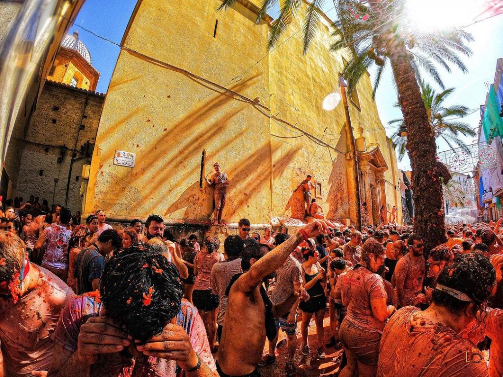 Engage in the Festivities of La Tomatina